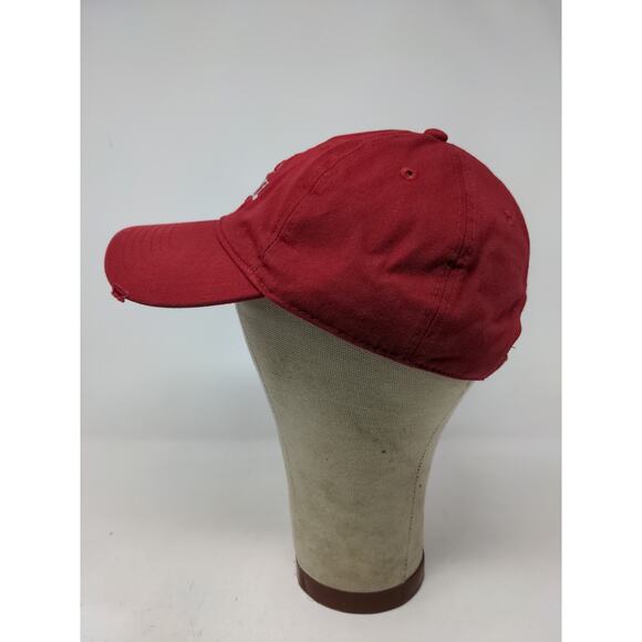 Cedar Point Slideback Hat Embroidered Logo Red Jacobson Cap Adjustable - Picture 4 of 9